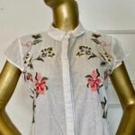 White Floral Top