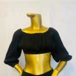 Black Off Shoulder Top