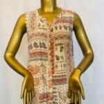 Floral Sleeveless Hand Top