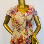 Multicolored Floral Top