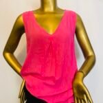 Pink Sleeveless Top