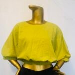 Army Green Crop Top