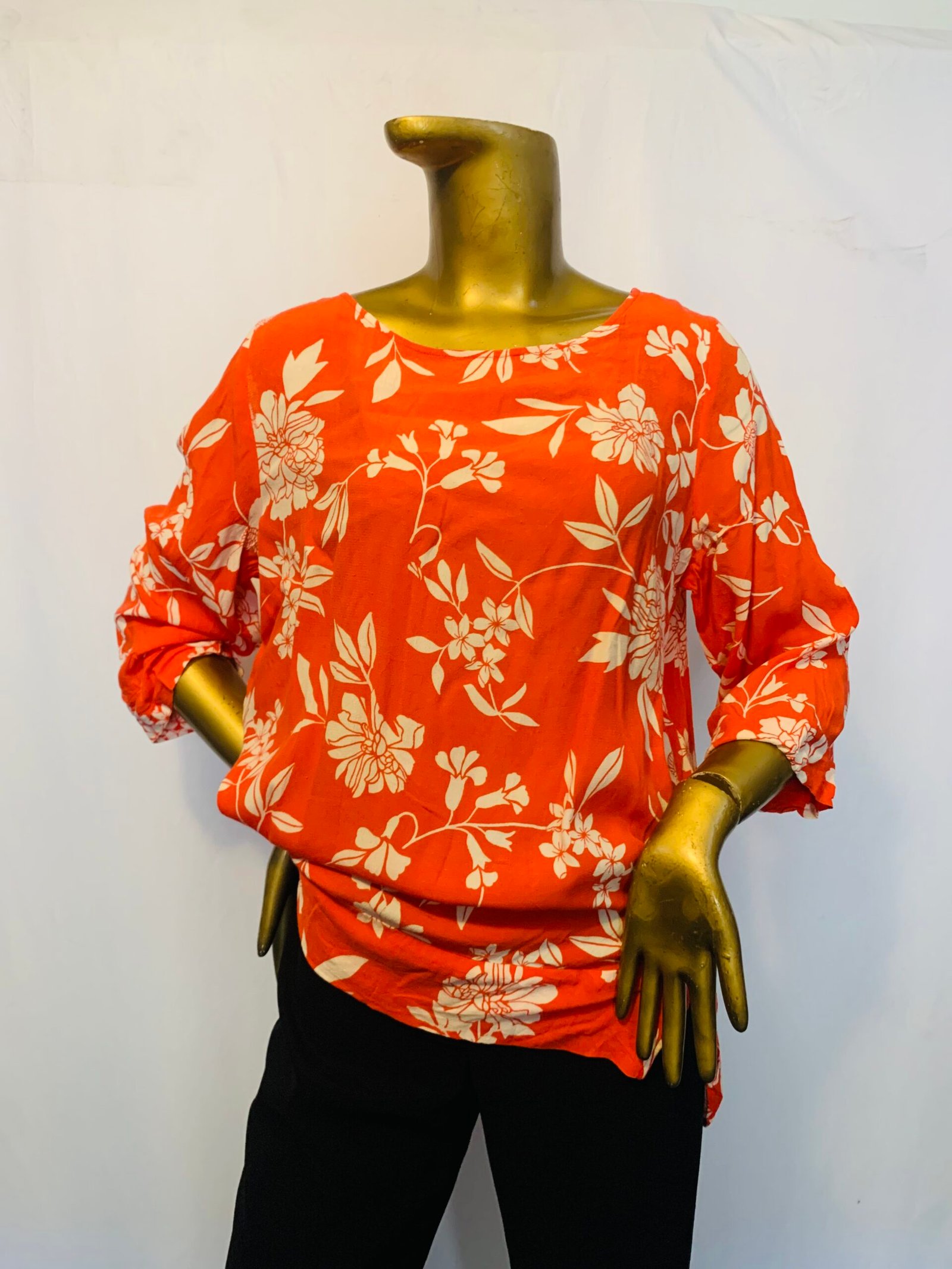 IMG_5128 Pink Floral Top - Image 1