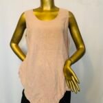 Nude Sleeveless Top