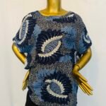 Blue Floral Top