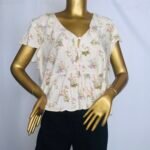 Floral Peplum Top