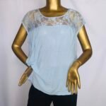Blue Net Top