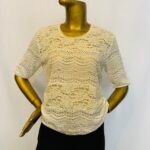 White Cord Colored Top { Size | 12 }