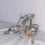 Silver Colored Heel { Size | 38 }