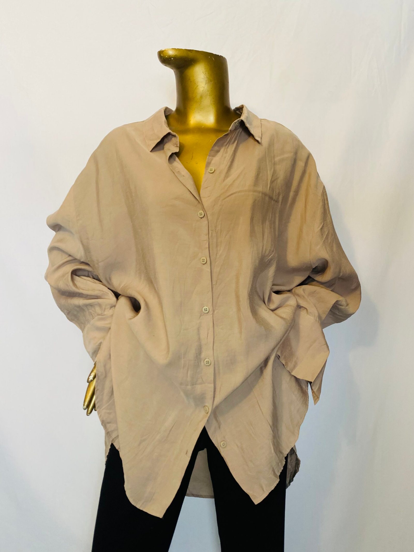 IMG_5276 Brown Shirt {Size | 20} - Image 1