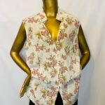 White Floral Top {Size | 22}