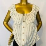 White / Brown Top {Size | 22}