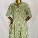 Army Green Shirt Dress {Size | 12}