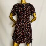 Black Floral Dress {Size | 12}