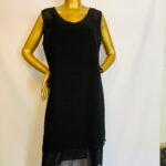 Black Transparent Dress {Size | 14}