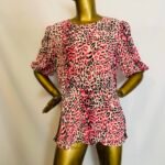 Pink / Black Top {Size | 16}