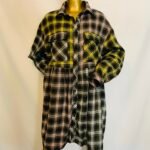 Checked Shirt Dress {Size | 16}