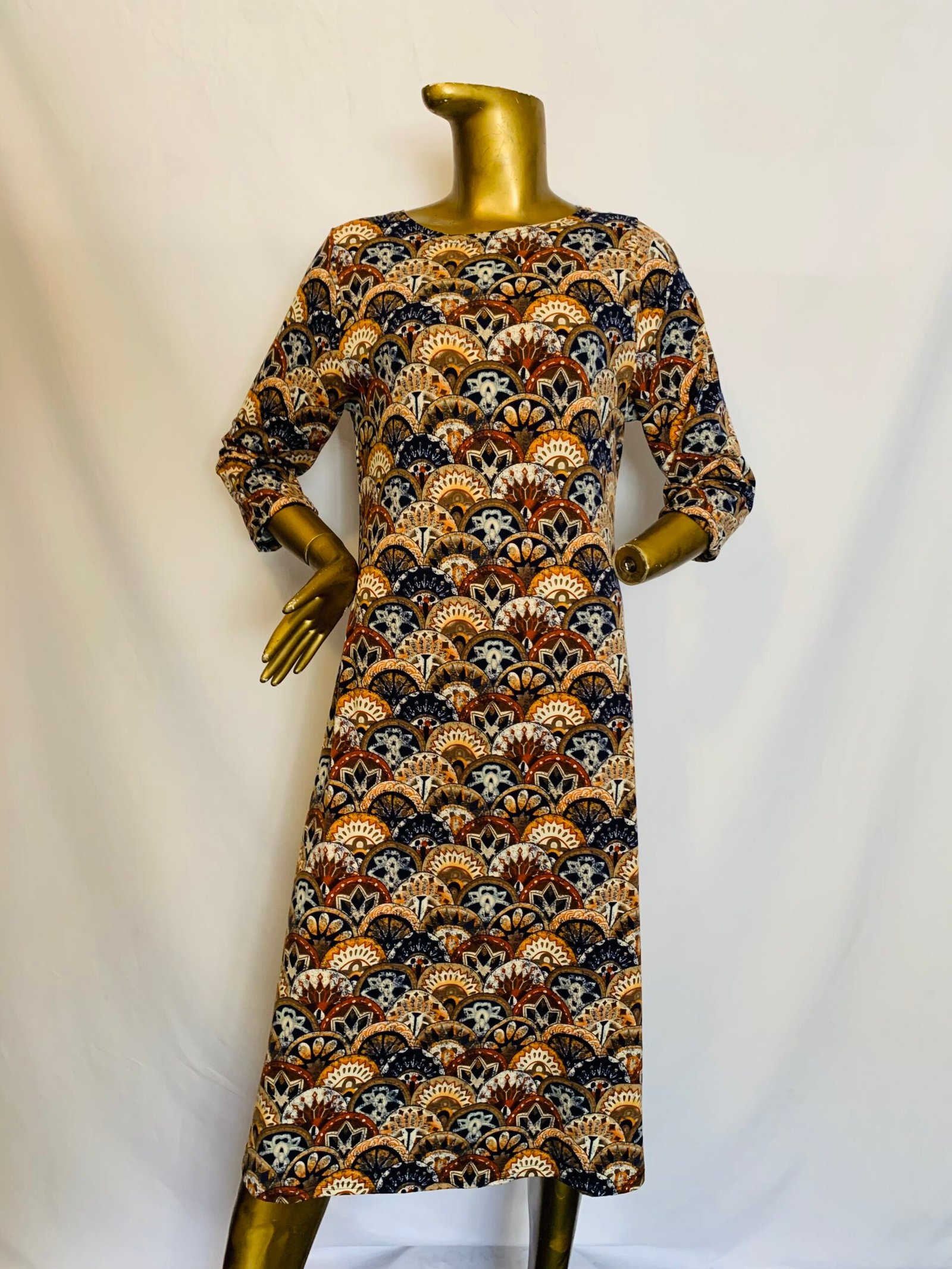 IMG_7714 Brown Stretchy Dress {Size | 16} - Image 1
