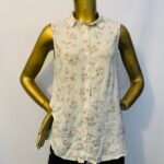 White Floral Top {Size | 12}