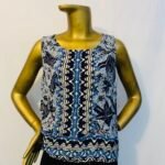 Blue / Black Top {Size | 12}