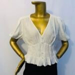 White Button Down Shirt {Size | 12}