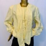 Cream Tie Neck Top {Size | 12}