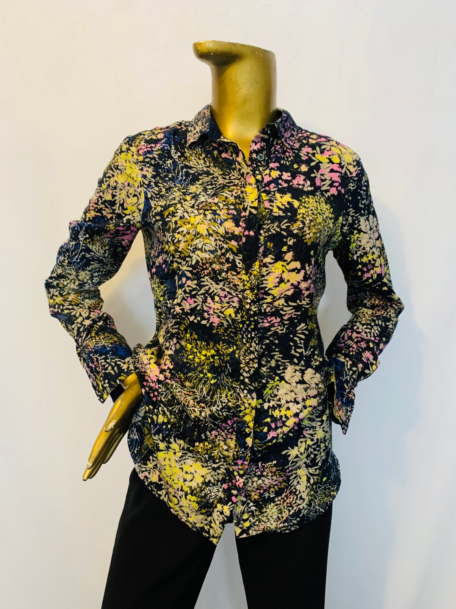 IMG_8261 Multicolored Floral Shirt {Size | 12} - Image 1