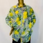 Lemon Floral shirt {Size | 8}