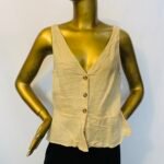 Brown Sleeveless Top {Size | 8}