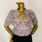 Purple Floral Top {Size | 12}
