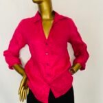 Pink Plain Shirt {Size | 12}