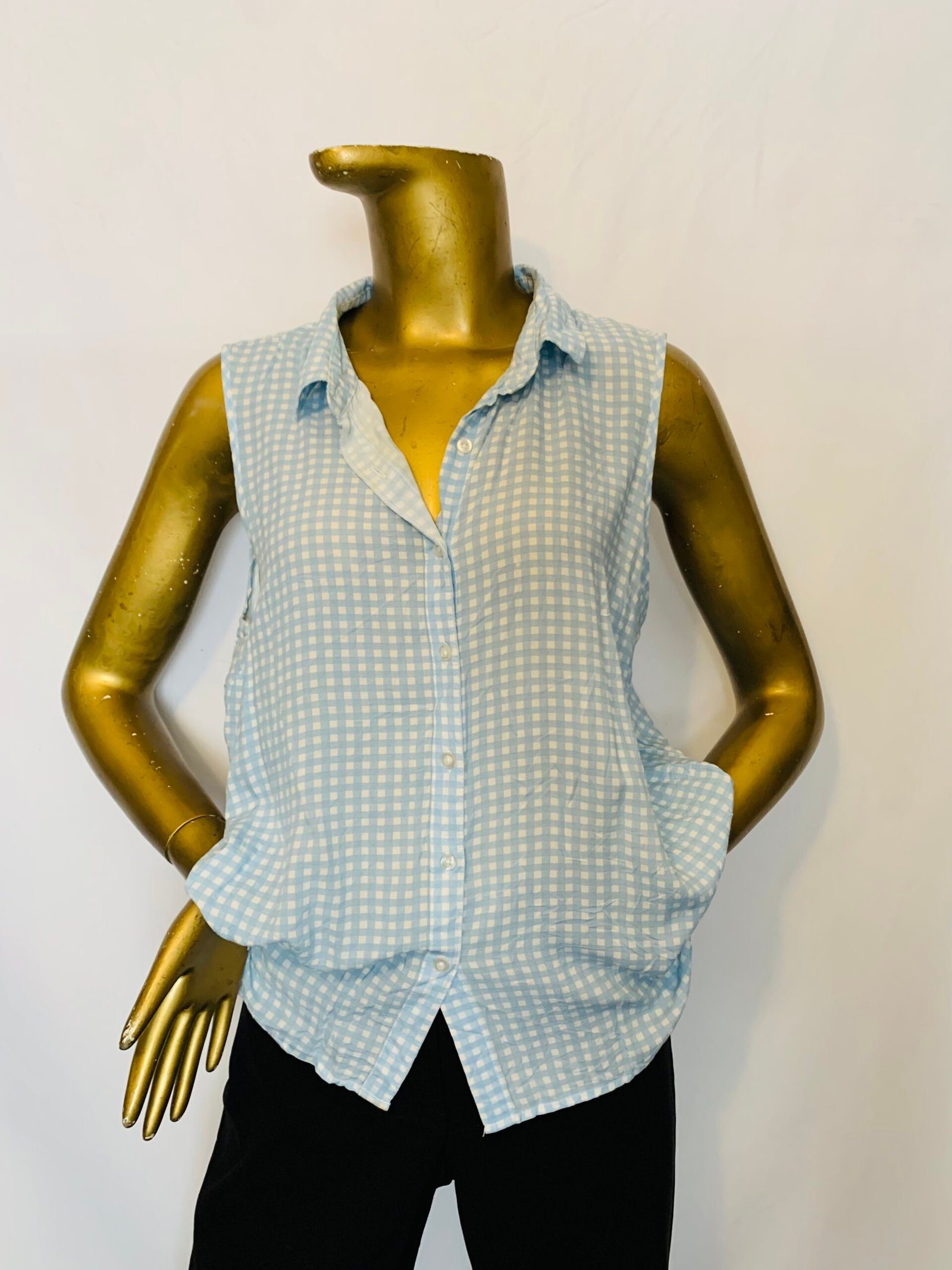 IMG_8417 Blue / White Color Top {Size | 12} - Image 1
